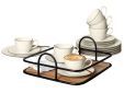 KOFFIESERVIES 6PERS : DESSERT+TAS+OT